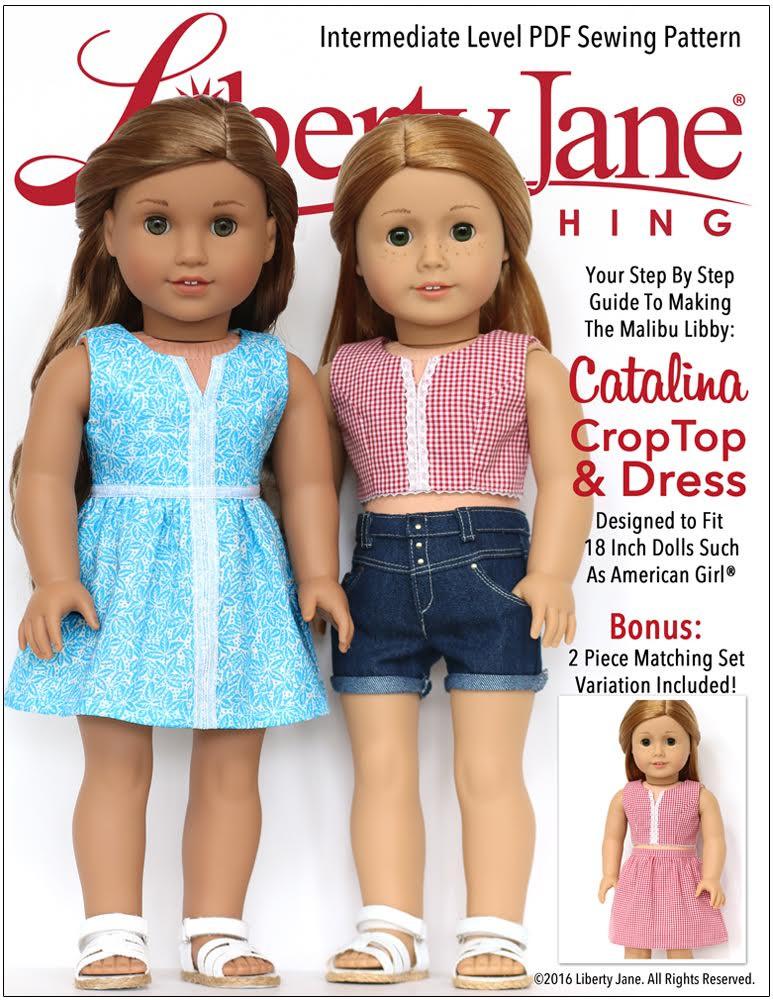 american girl doll crop tops