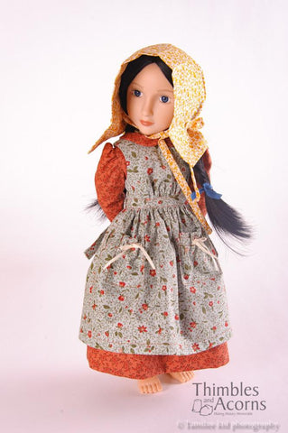 Thimbles and Acorns A Girl For All Time Country Girl for AGAT Dolls larougetdelisle