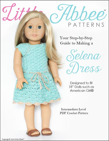 Little Abbee Crochet Selena Dress Crochet Pattern larougetdelisle