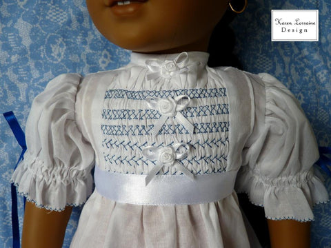 Karen Lorraine Design 18 Inch Historical Heirloom Entree 18" Doll Clothes Pattern larougetdelisle