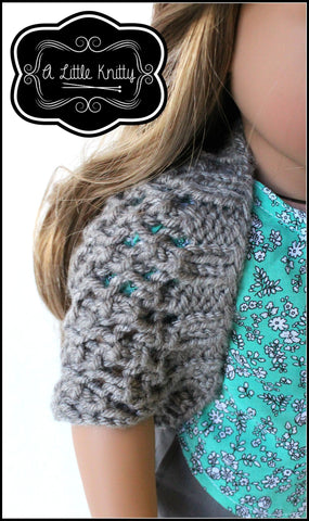 A Little Knitty Knitting Katelyn Shrug Knitting Pattern larougetdelisle