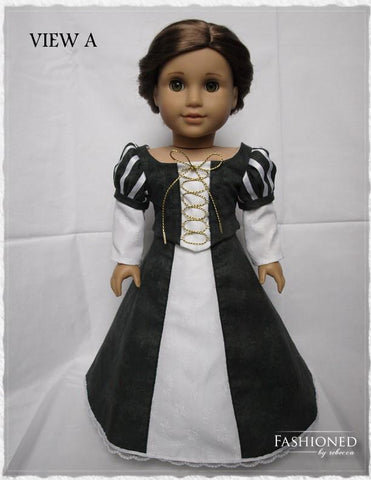 Fashioned by Rebecca 18 Inch Modern Regal Maiden 18" Doll Clothes larougetdelisle