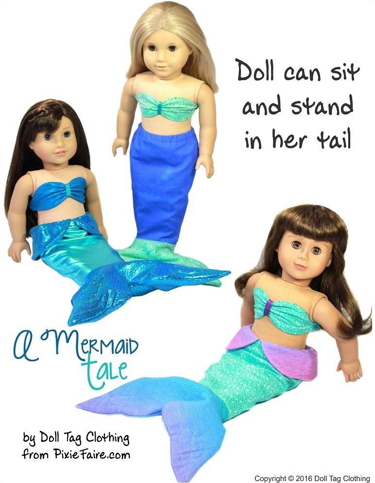 mermaid doll clothes