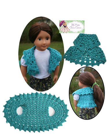 Mon Petite Cherie Couture Crochet Ovation Vest Crochet Pattern larougetdelisle
