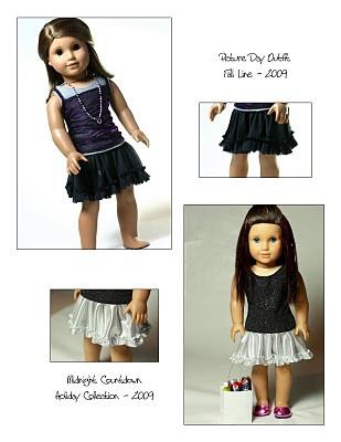 Liberty Jane 18 Inch Modern Picture Day Outfit 18" Doll Clothes Pattern larougetdelisle