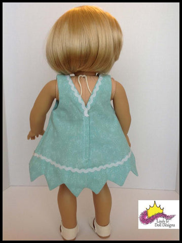 Lindy Jo Doll Designs 18 Inch Modern Pretty Point Dress 18" Doll Clothes Pattern larougetdelisle