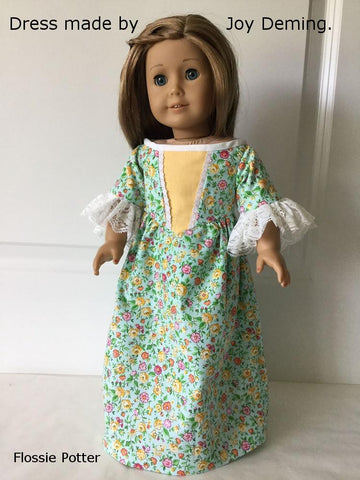 Flossie Potter 18 Inch Historical Sisters 18" Doll Clothes Pattern larougetdelisle