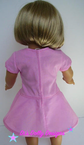 Di's Dolly Designs 18 Inch Modern Spring Fling Dress 18" Doll Clothes Pattern larougetdelisle