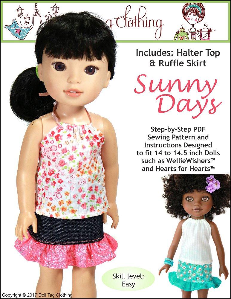 sunny-days-skirt-and-top-14-14-5-doll-clothes-pattern-pdf