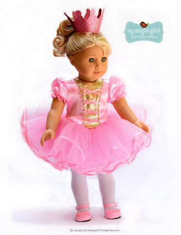 My Angie Girl 18 Inch Modern Tutu Cute Story Book Dress-Up Costume Dress 18" Doll Clothes larougetdelisle