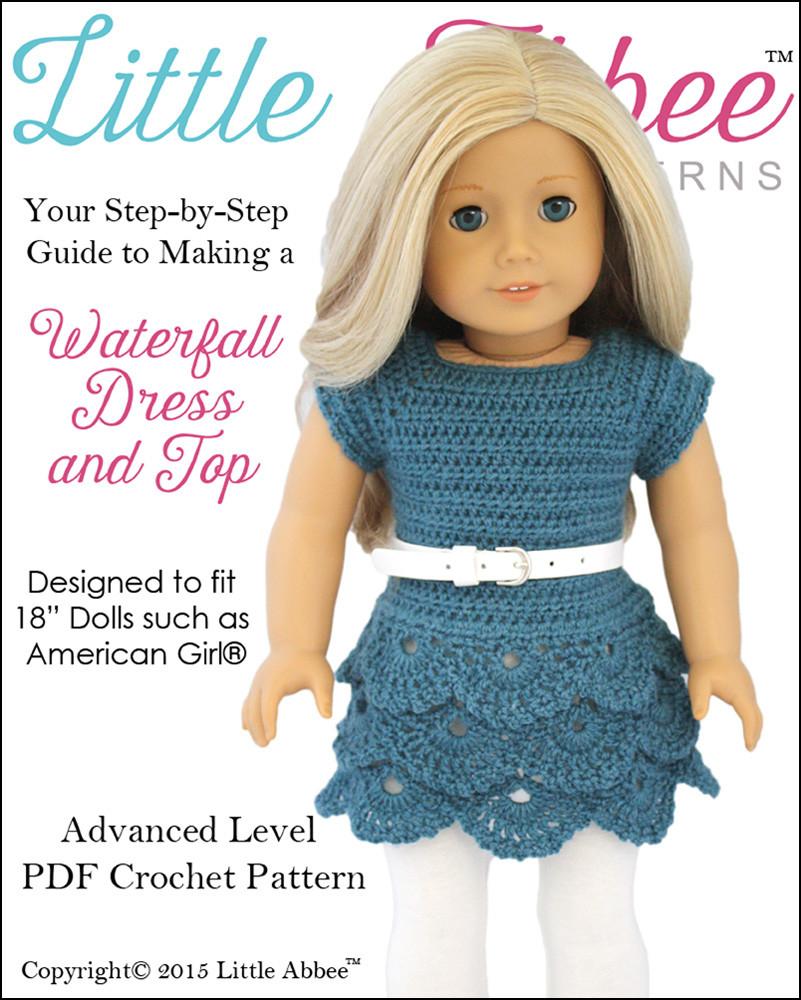 crochet doll dress pattern