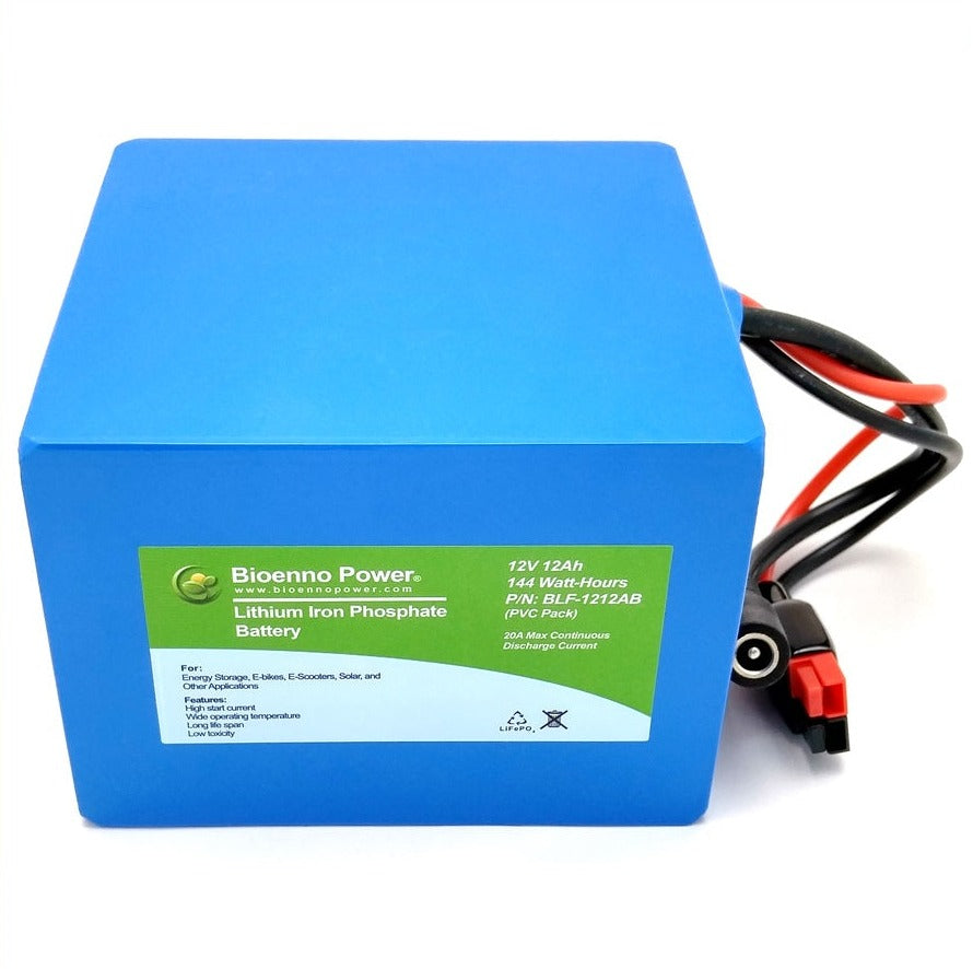 12V, 15Ah LFP Battery (PVC, BLF-1215A)