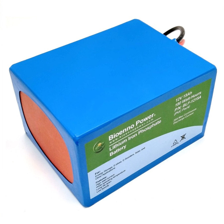 12V, 6Ah LFP Battery (PVC, BLF-1206A)