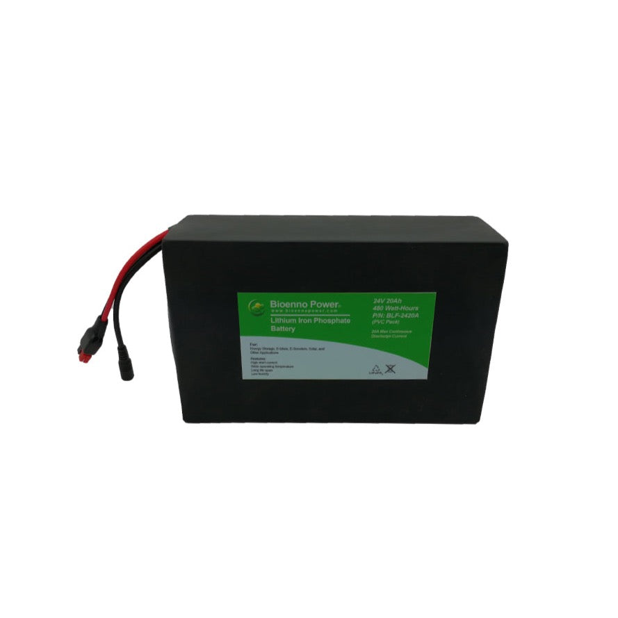 36V, 20Ah LFP Battery (PVC, BLF-3620A)