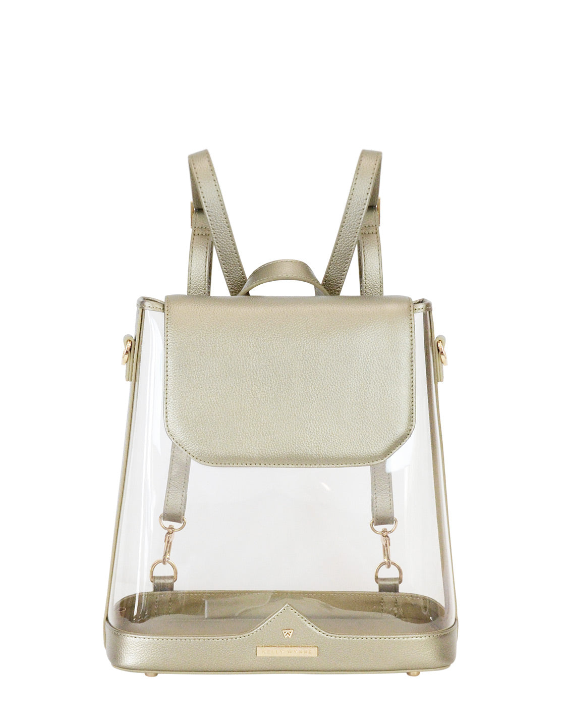 kelly wynne clear backpack