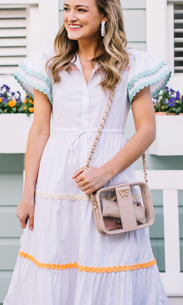 Kelly Wynne - Mini Crossbody in Coral – Clearly Handbags