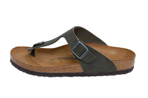 birkenstock desert soil green