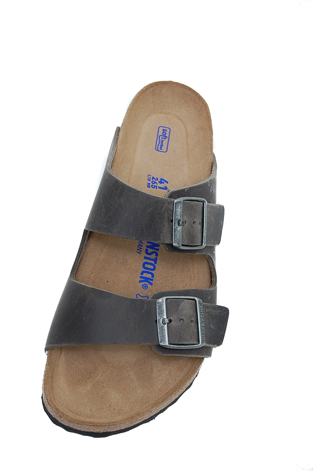 birkenstock arizona soft footbed iron