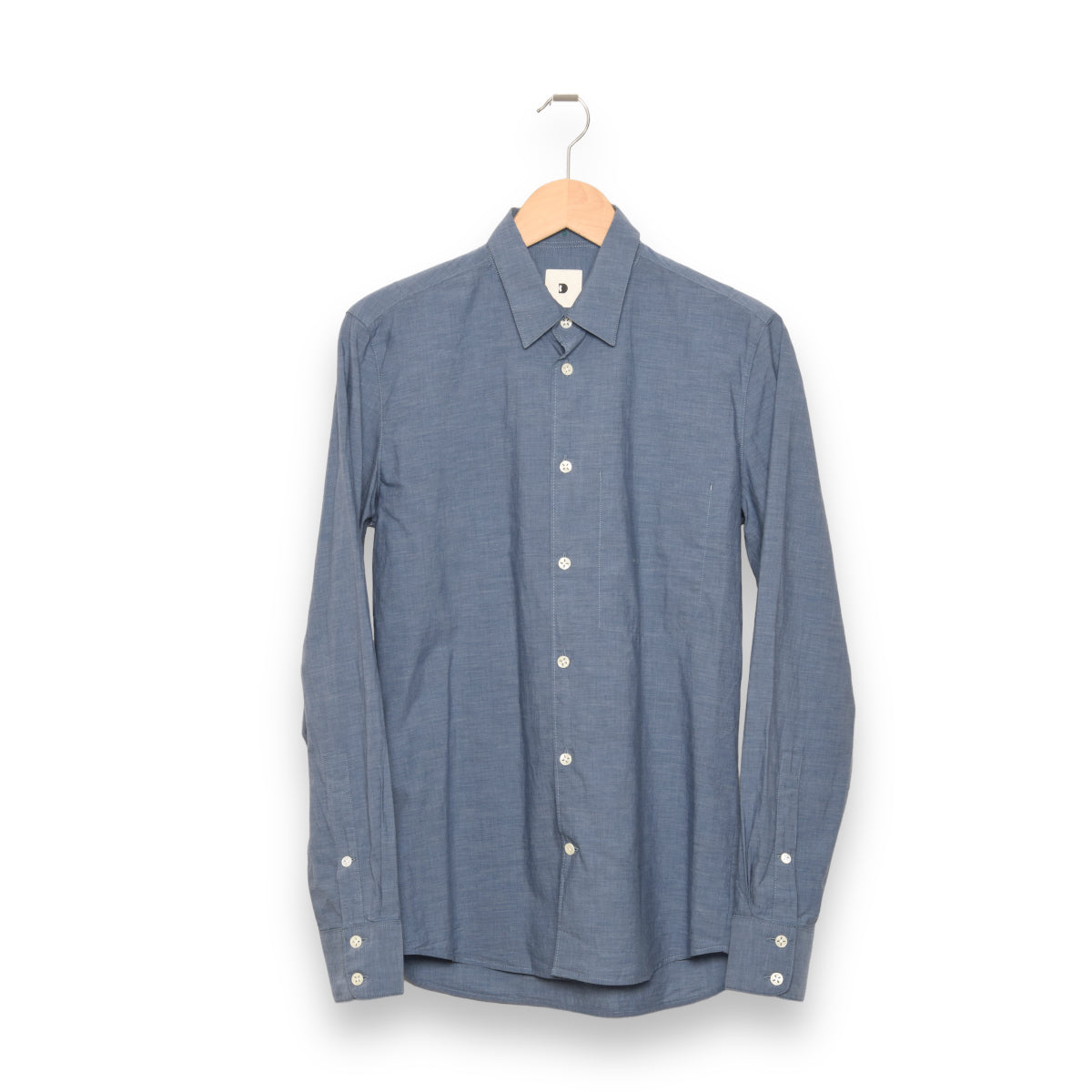 Feel Good Shirt in a Berlin Blue Italian Linen - Delikatessen