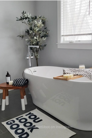 Soap Bottle Dispensers on Bathtub