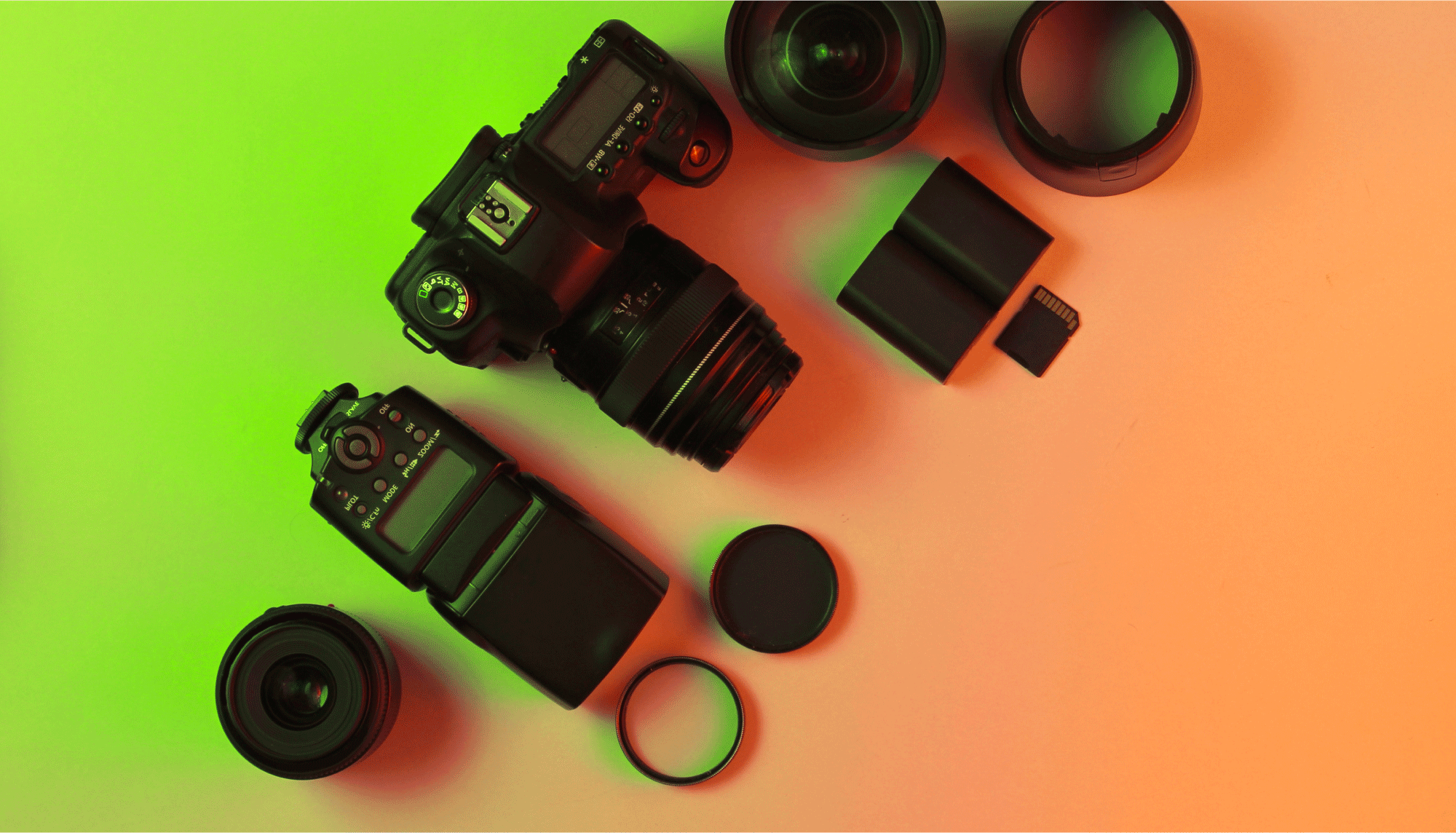 Camera gears 