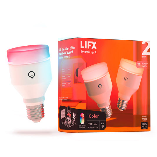 Ampoule connectée LIFX Colour Smart LED WiFi 1000lm E27