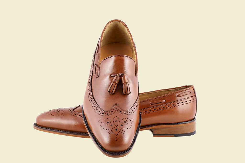 mens brogue loafers