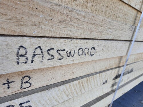 Basswood 12/4 Lumber - Woodworkers Source