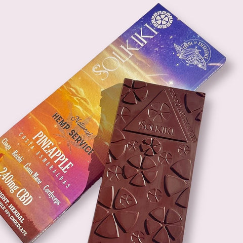 Notes on chocolate: Letting CBD chocs take the strain. The Guardian Review of the National Hemp Service CBD Mushroom Chocolate