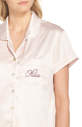 Homebodii Monogrammed Sleepwear