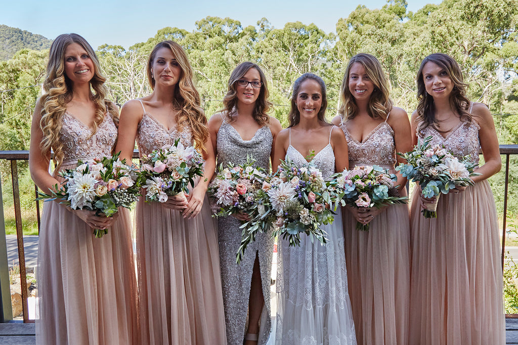Homebodii Real Weddings Bridal Party