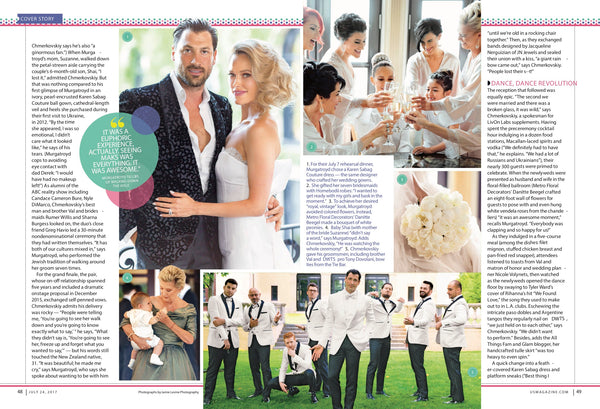 Peta Murgatroyd and Bridal Party in Homebodii Bridal Robes