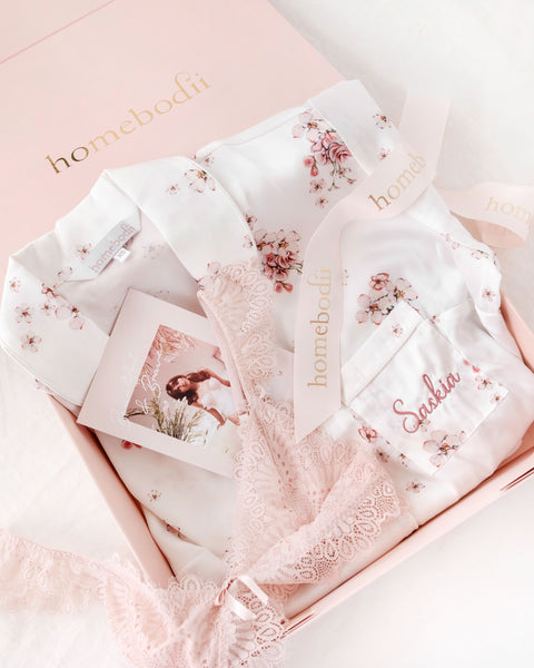 personalised pyjama gift pack