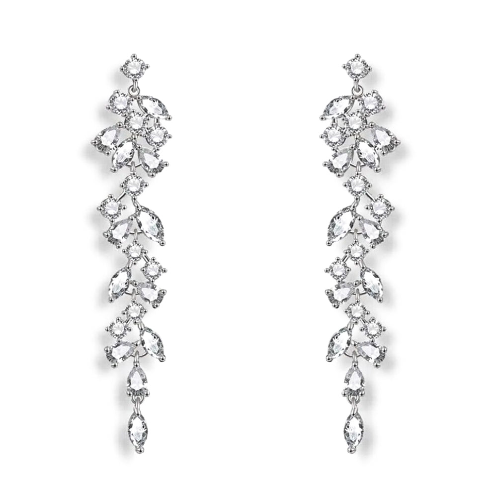 Silver Sparkle Earrings