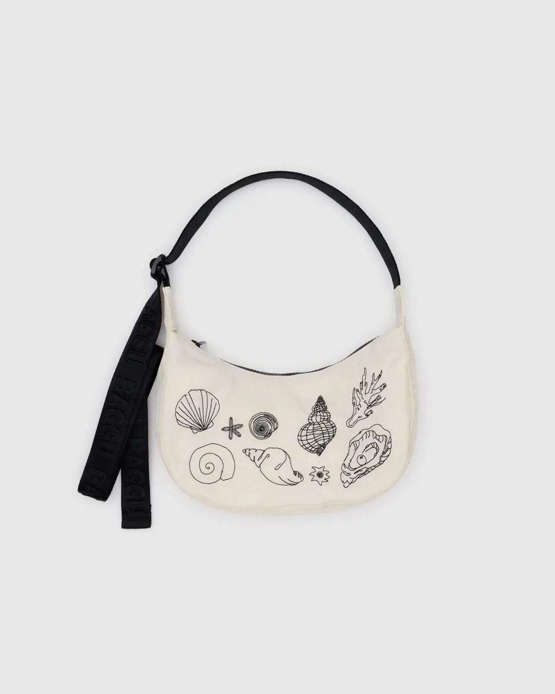 Small Nylon Crescent Bag | 51" Strap