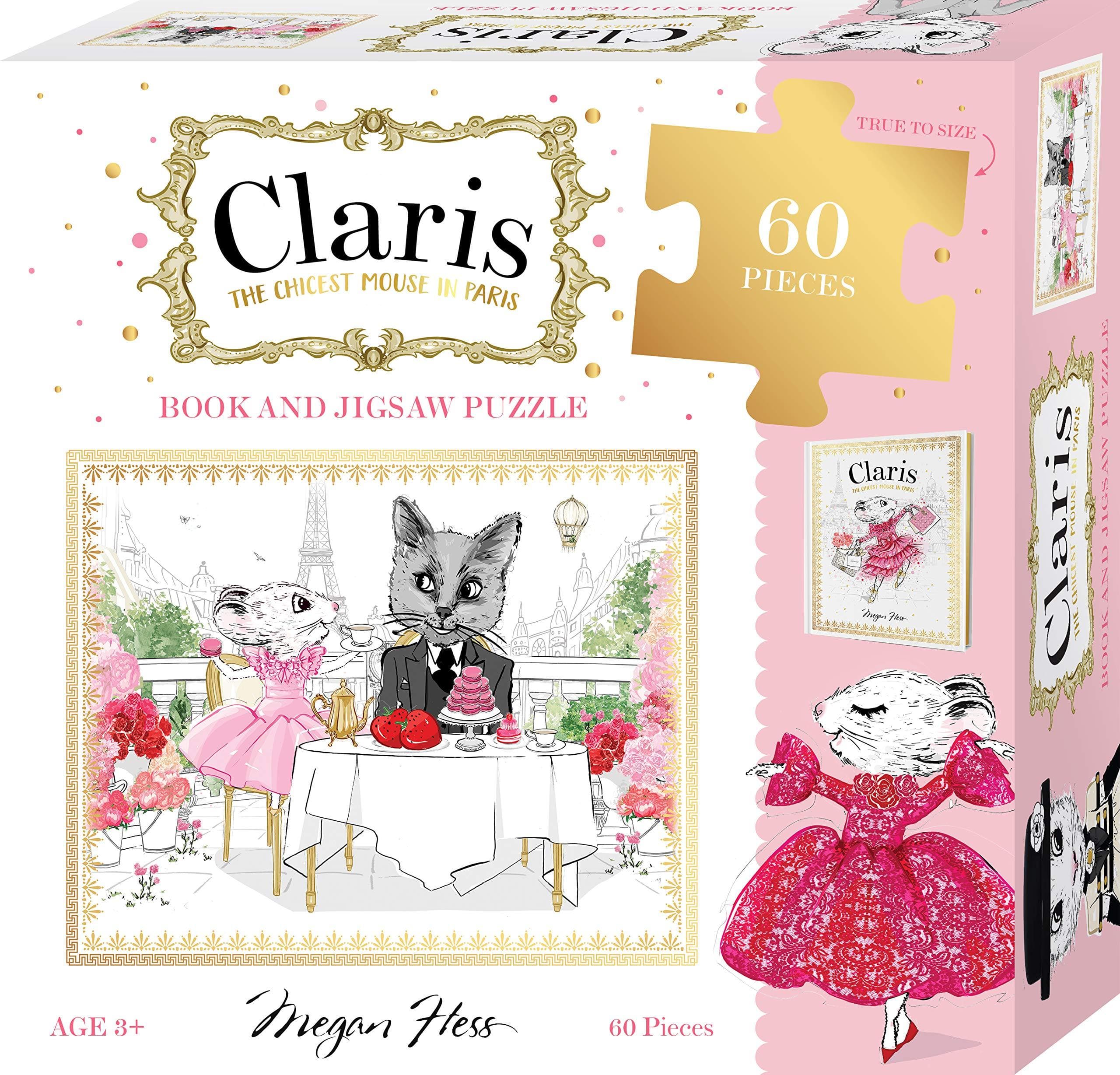 Claris Book and 60 Piece Puzzle Set