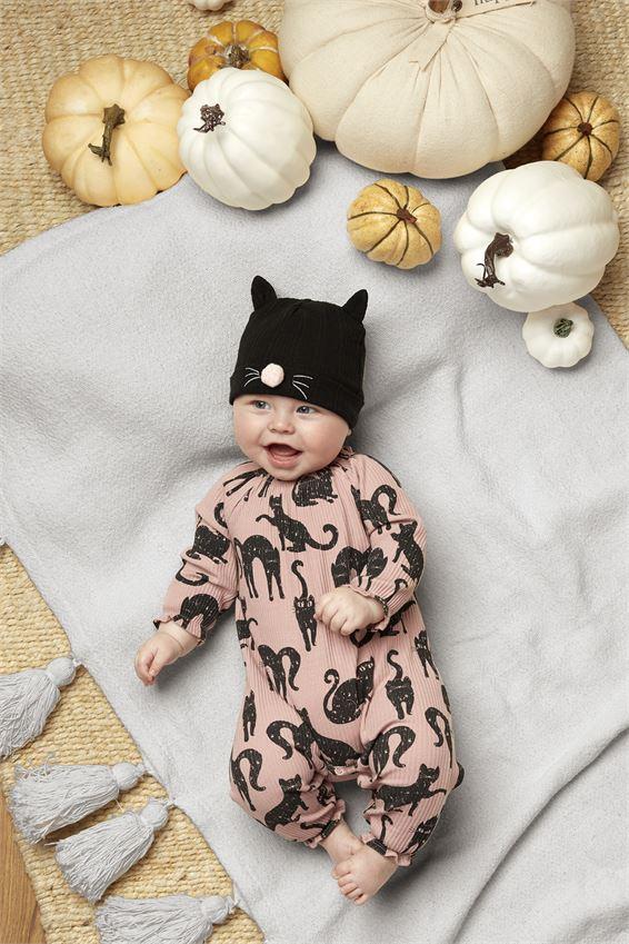 Cat One-Piece & Hat