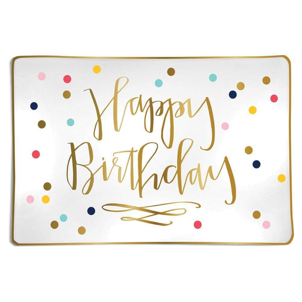 Trinket Tray | Happy Birthday Confetti | LOCAL FIXTURE