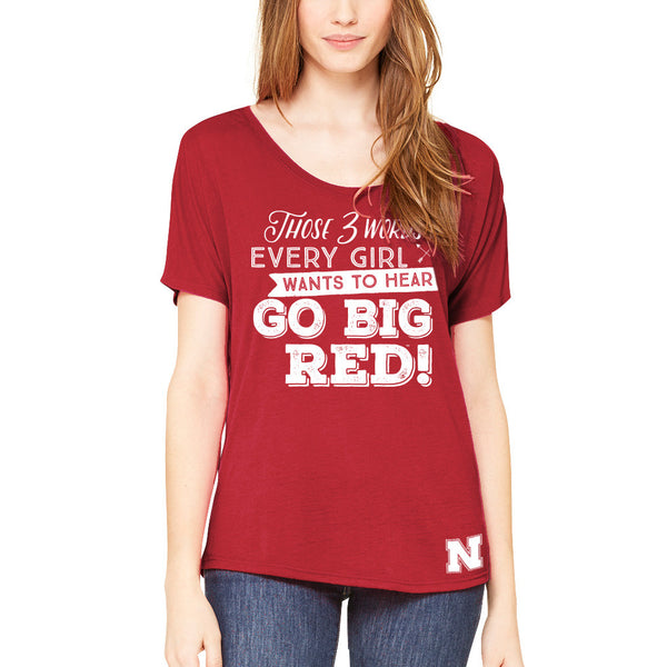 Nebraska Red Zone® | Those 3 Words Every Girl Wants to Hear - Red - SS