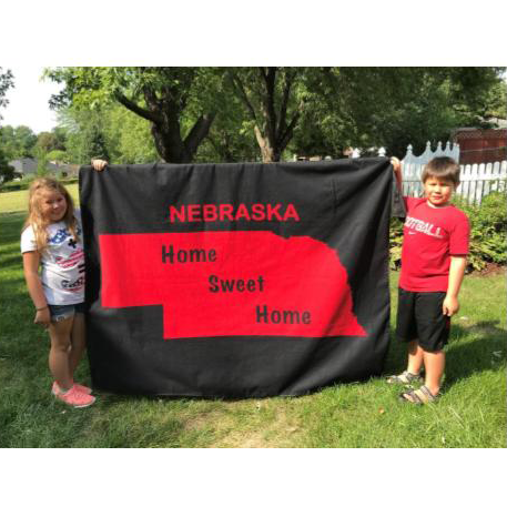 Nebraska Cornhuskers Blanket, Nebraska Fleece Blanket ...