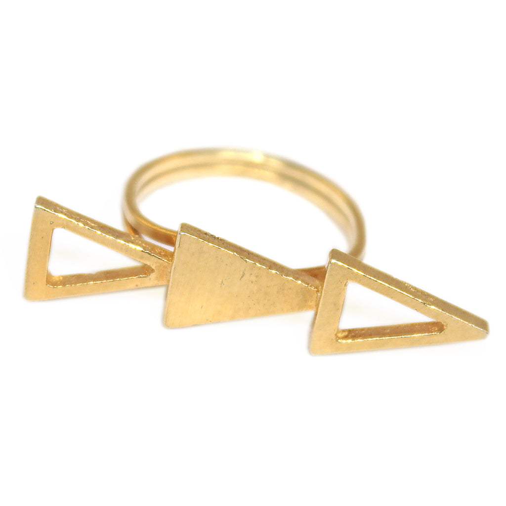 Triple Triangle Ring – Jessica DeCarlo New York