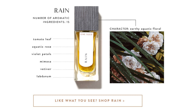 rain natural organic perfume