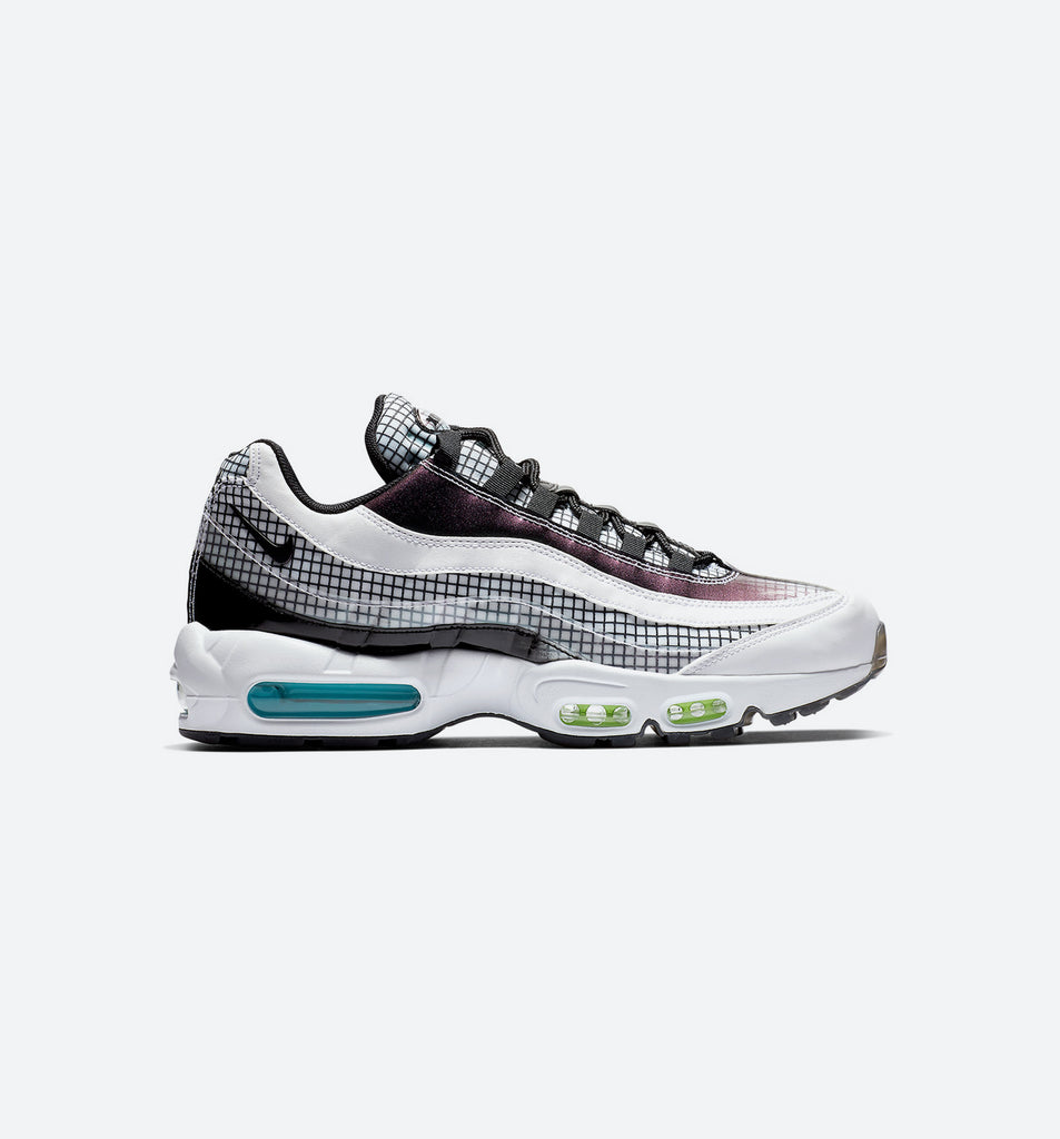 AIR MAX 95 GRID PACK MENS SHOE - WHITE 