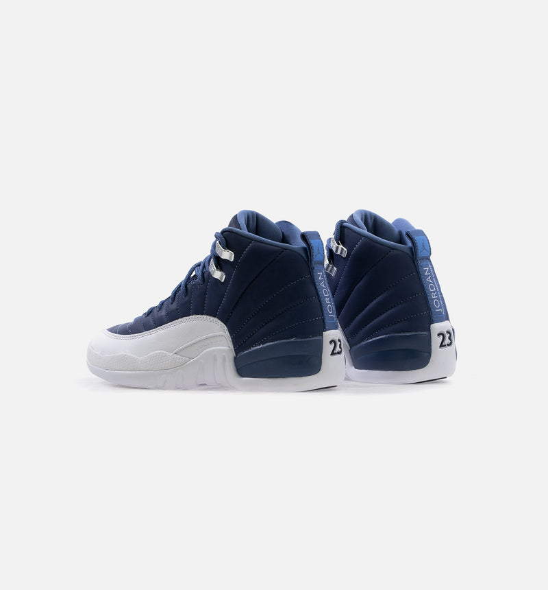 12 jordans blue and white