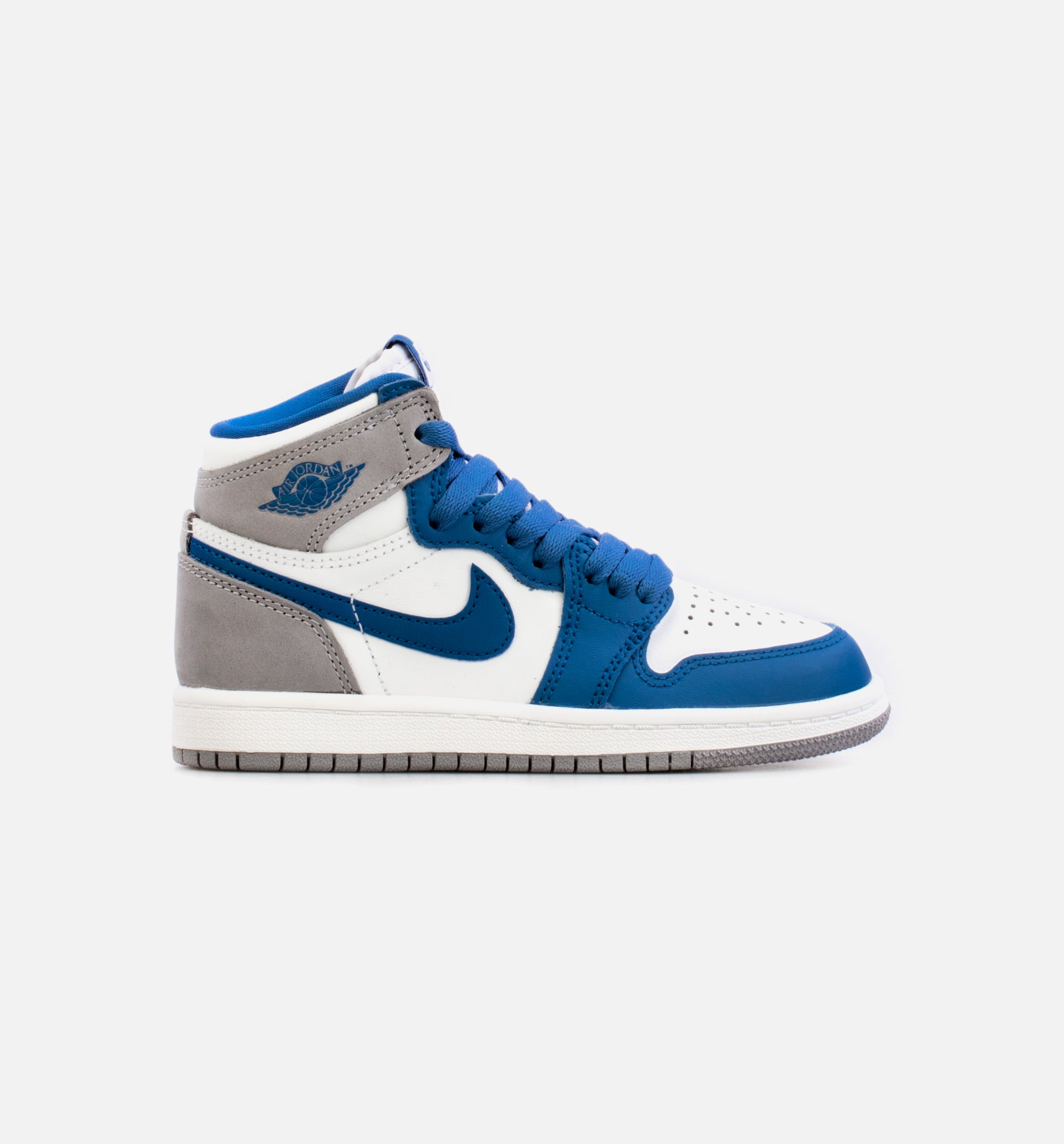 Jordan FD1412-410 Air Jordan 1 High OG True Blue Preschool