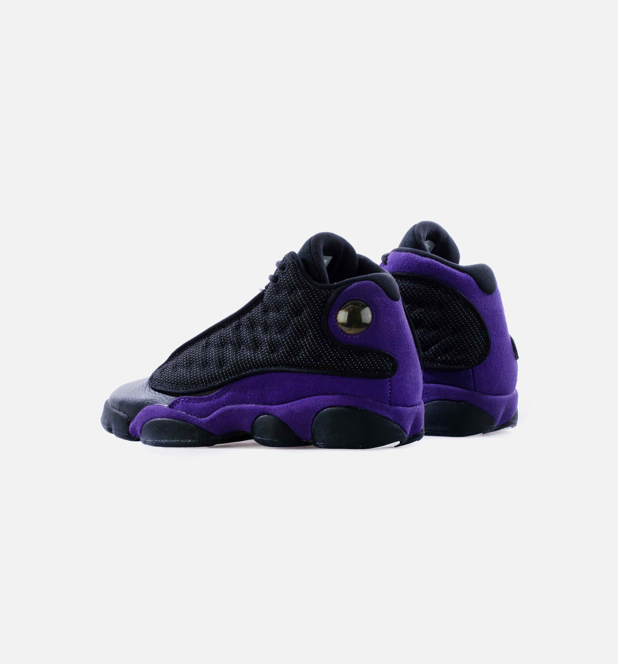 purple and black jordan 13