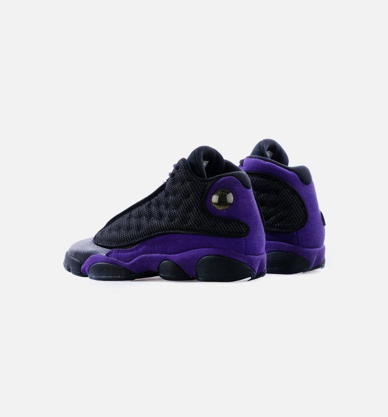 jordan 13 purple and black