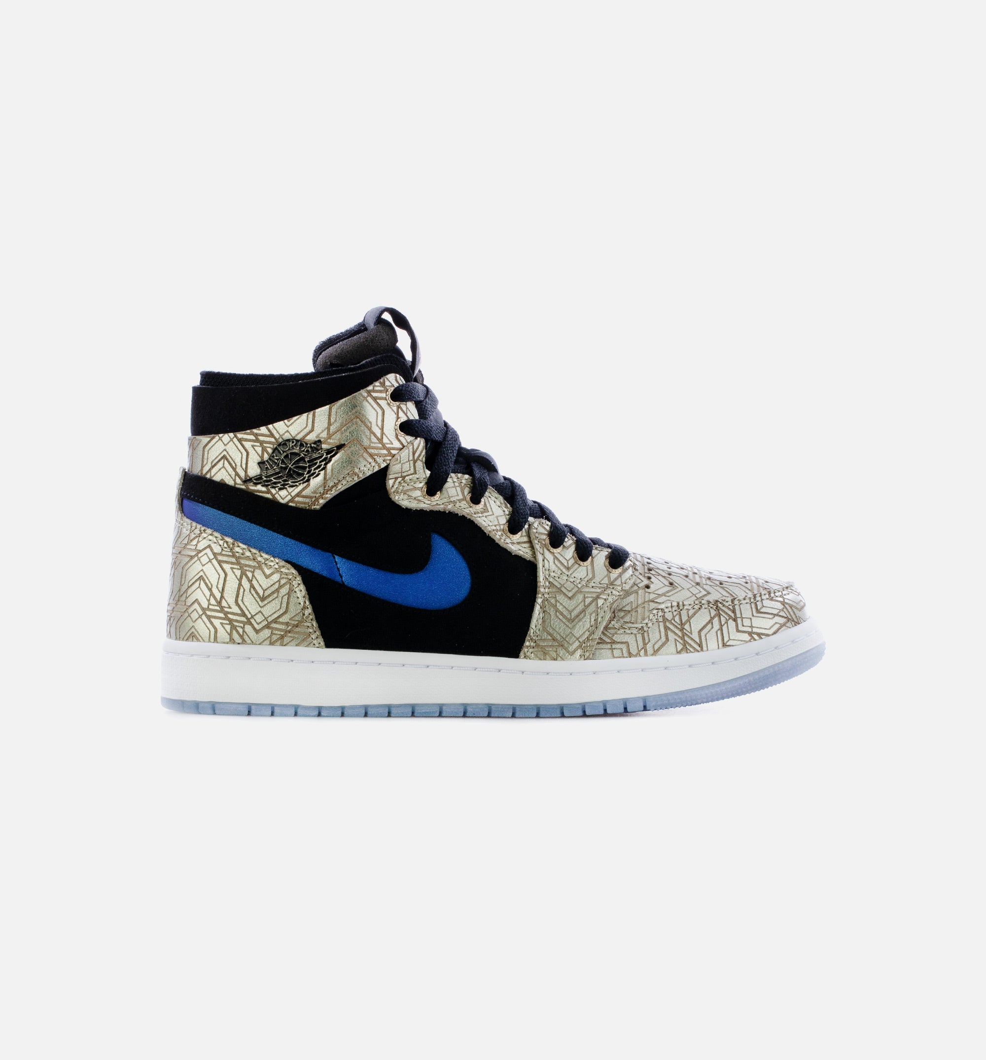 blue black and gold jordans