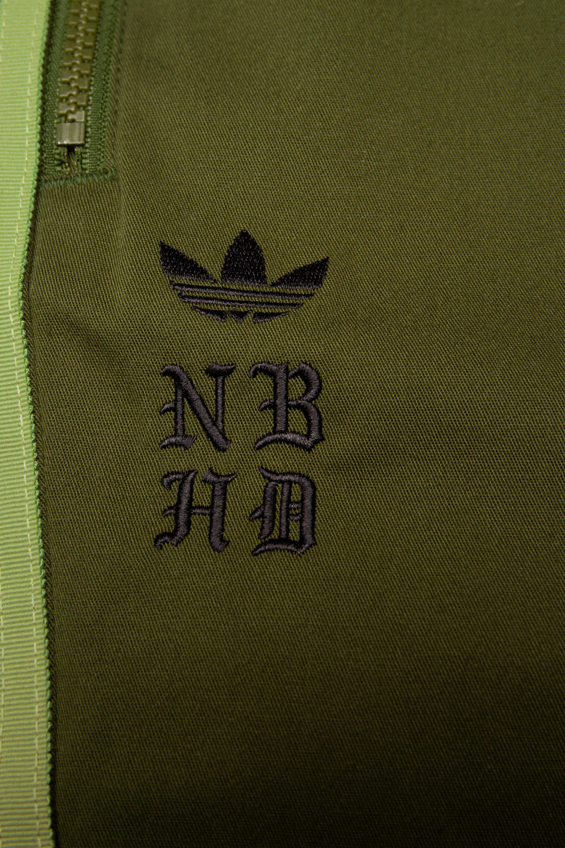 olive green adidas track pants