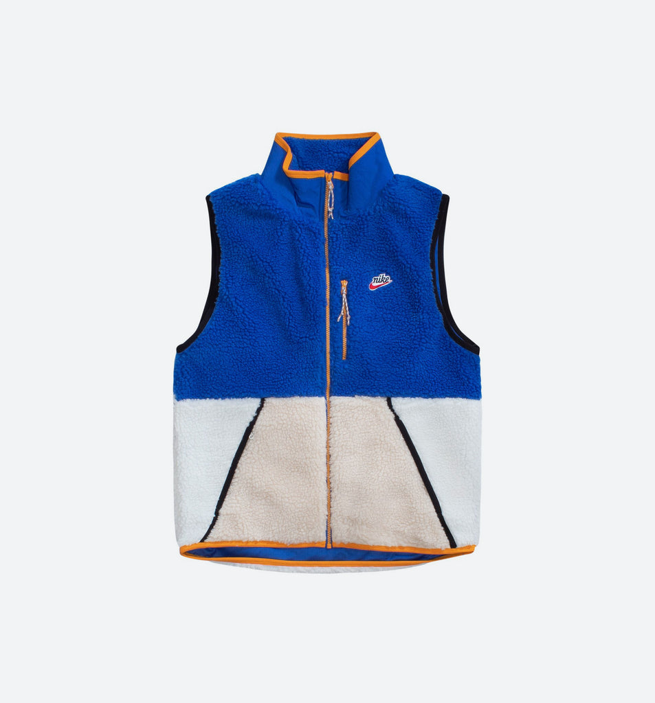 nike sherpa fleece vest